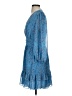 Max Studio 100% Polyester Paisley Blue Cocktail Dress Size S - photo 5