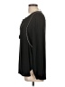 J.Crew 100% Polyester Black Long Sleeve Blouse Size 10 - photo 5
