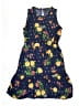Zunie 100% Polyester Floral Blue Dress Size 14 - photo 1