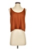 Basics Orange Sleeveless Top Size S - photo 1