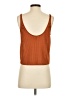 Basics Orange Sleeveless Top Size S - photo 2