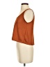 Basics Orange Sleeveless Top Size S - photo 5