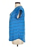 Adrienne Vittadini Blue Short Sleeve Top Size M - photo 5