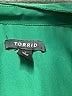 Torrid 100% Polyester Solid Green Casual Dress Size 1X (1) - photo 8