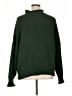 Unbranded 100% Acrylic Solid Green Turtleneck Sweater Size XL - photo 2