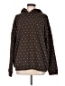 Assorted Brands Polka Dots Brown Pullover Hoodie Size M - photo 1