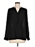 Violet & Claire 100% Polyester Black Long Sleeve Blouse Size M - photo 1