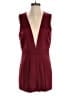 Lucy Paris 100% Wool Solid Burgundy Romper Size L - photo 1