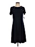 MSK Solid Black Casual Dress Size S - photo 1