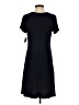 MSK Solid Black Casual Dress Size S - photo 2