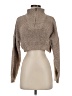 Shein 100% Acrylic Tan Turtleneck Sweater Size S - photo 1
