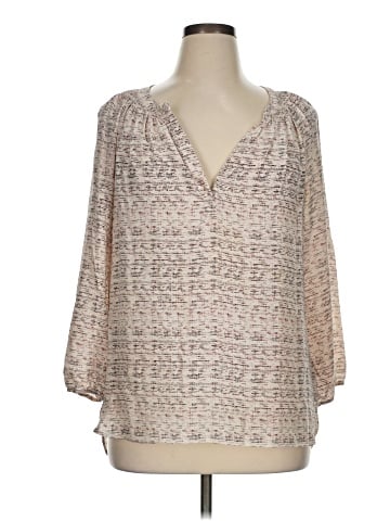 Cynthia Rowley TJX 3/4 Sleeve Silk Top (view 1)