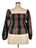J.Crew 100% Polyester Green Long Sleeve Blouse Size XXL - photo 2