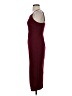 Micas Solid Burgundy Cocktail Dress Size S - photo 5