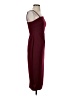 Micas Solid Burgundy Cocktail Dress Size S - photo 4