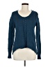 CAbi 100% Cotton Blue Pullover Sweater Size M - photo 1
