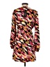 Vero Moda 100% Polyester Print Orange Cocktail Dress Size S - photo 2