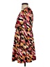 Vero Moda 100% Polyester Print Orange Cocktail Dress Size S - photo 5
