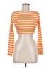 Solid & Striped Yellow Long Sleeve T-Shirt Size M - photo 1