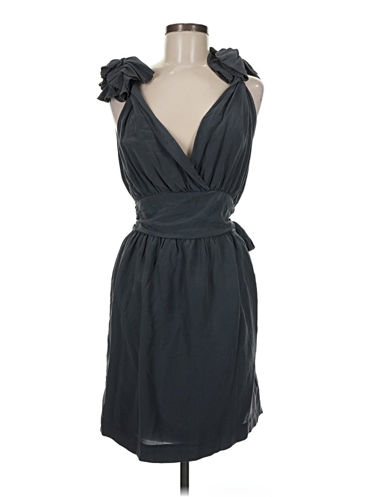 Pre-owned French Connection Cocktail Dress In Gray