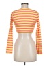 Solid & Striped Yellow Long Sleeve T-Shirt Size M - photo 2