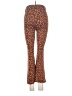 Audrey 3+1 Animal Print Brown Casual Pants Size S (estimated) - photo 2
