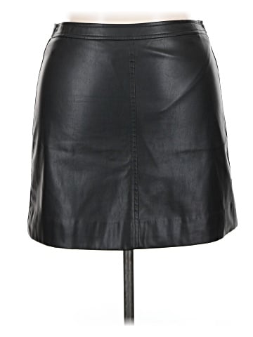 J.Crew Collection Faux Leather Skirt (view 1)