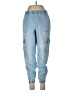Rewash Blue Cargo Pants Size L - photo 1