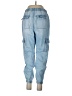 Rewash Blue Cargo Pants Size L - photo 2