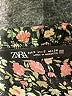 Zara Animal Print Black Cocktail Dress Size S - photo 7