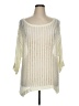 Soft Surroundings Solid Ivory Pullover Sweater Size 1X - photo 1