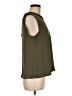J.Crew 100% Polyester Green Sleeveless Blouse Size M (estimated) - photo 4