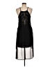 LA Made 100% Polyester Black Cocktail Dress Size M - photo 2