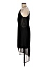 LA Made 100% Polyester Black Cocktail Dress Size M - photo 5