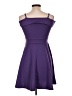 Assorted Brands 100% Polyester Solid Purple Cocktail Dress Size 11 - 12 - photo 2
