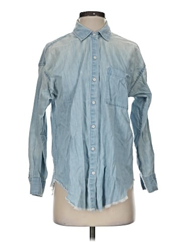 Aerie Long Sleeve Button-Down Shirt (view 1)