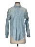 Aerie Blue Long Sleeve Button-Down Shirt Size S - photo 1