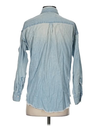 Aerie Long Sleeve Button-Down Shirt (view 2)