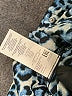 MICHAEL Michael Kors 100% Polyester Animal Print Blue Long Sleeve Blouse Size L - photo 8