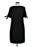 AB Studio 100% Polyester Solid Black Casual Dress Size 8 - photo 2