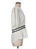 Vince Camuto White Short Sleeve Blouse Size M - photo 4