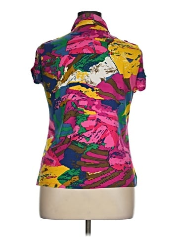 BCBGMAXAZRIA Short Sleeve Blouse (view 2)