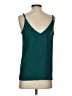 Space 46 100% Polyester Teal Sleeveless Blouse Size S - photo 2