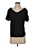 BCBGeneration 100% Polyester Black Short Sleeve Top Size XS - photo 1
