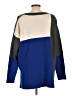 Derek Lam 100% Cashmere Color Block Blue Cashmere Pullover Sweater Size L - photo 2
