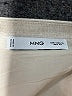 MNG Ivory Sleeveless Button-Down Shirt Size XL - photo 7