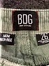 BDG Chevron-herringbone Green Jeans Size 26 waist - photo 7