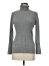 DKNY Gray Long Sleeve Turtleneck Size M - photo 1