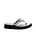 Skechers Silver Flip Flops Size 9 - photo 1
