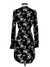 Maison Jules 100% Polyester Floral Black Casual Dress Size XS - photo 2